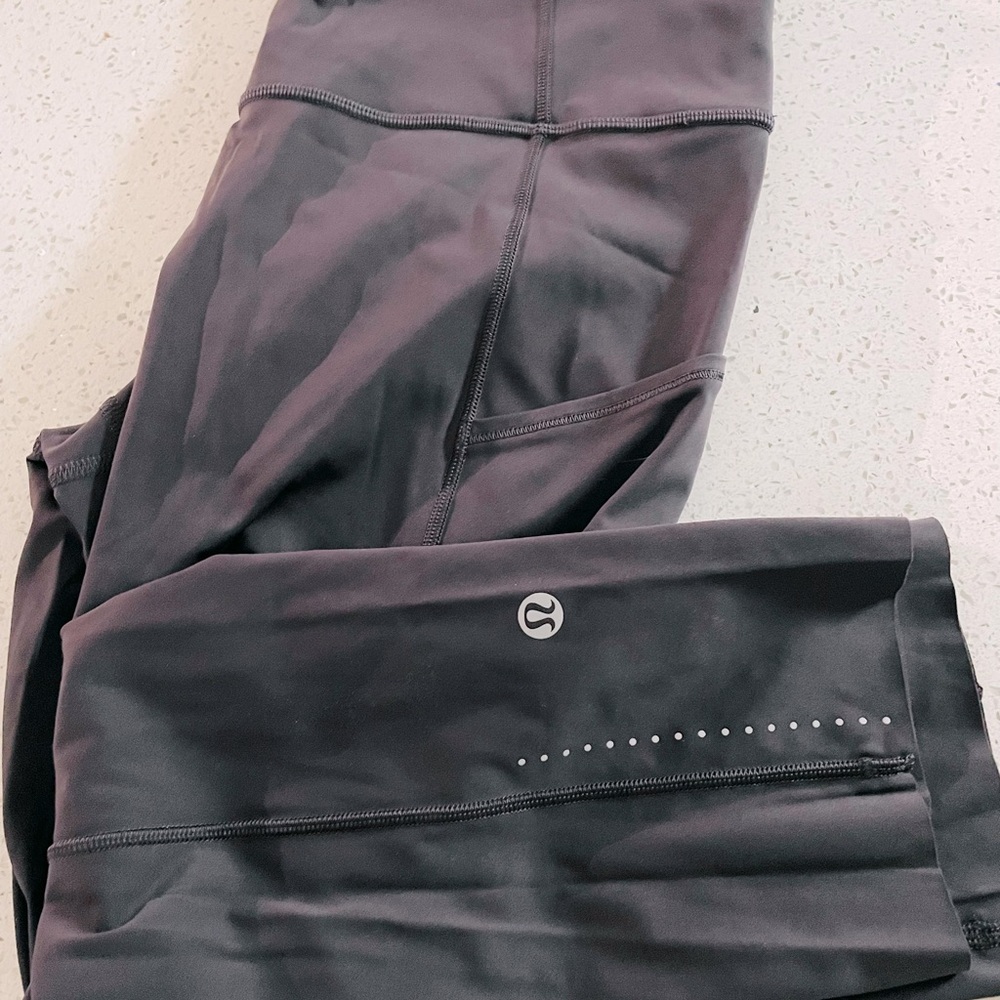 Lululemon fast and free cropped leggings women’s size 8
